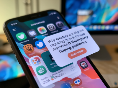 Why creators are migrating from in-app payments to third-party tipping platforms